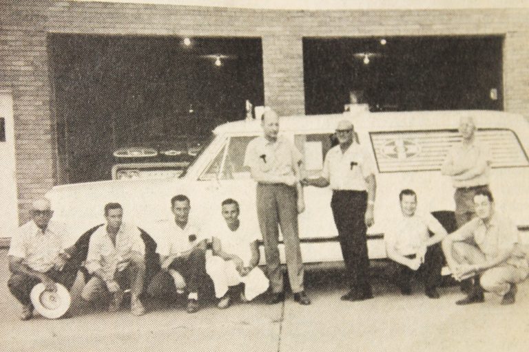 Grapeland Fire Department Gets Used Ambulance … In 1971