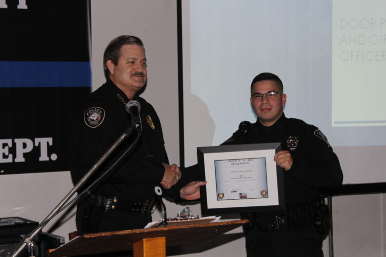 CPD Officer Abel Aguirre Wins Officer of the Year Award