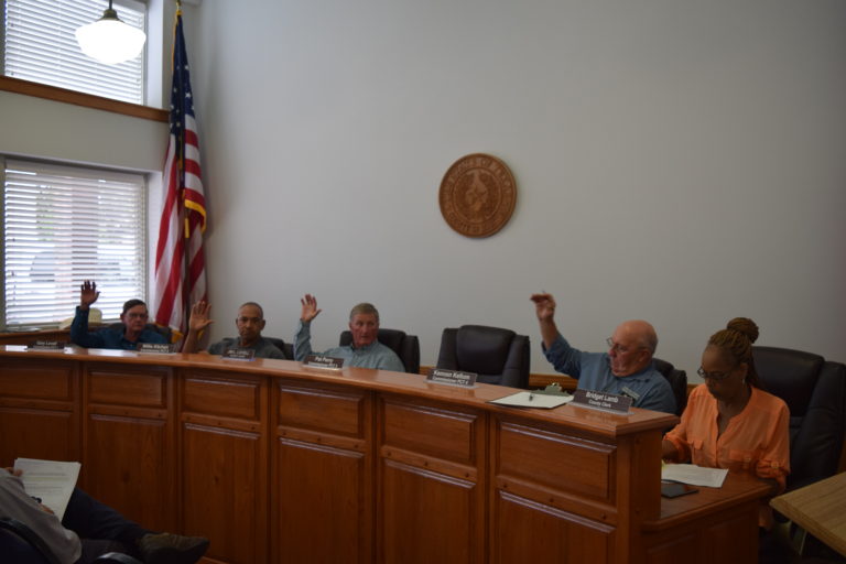 Commissioners Court Approves Bid Acceptance for Roadwork on CR 2210