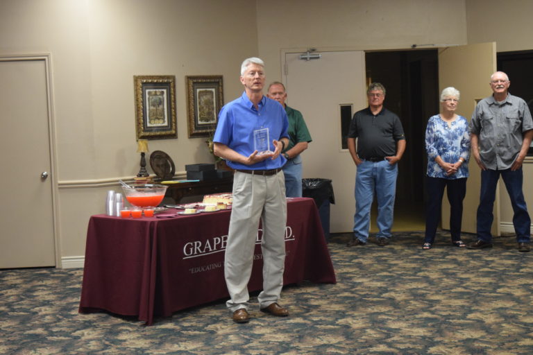 Reception Honors Gregg Spivey on Retirement