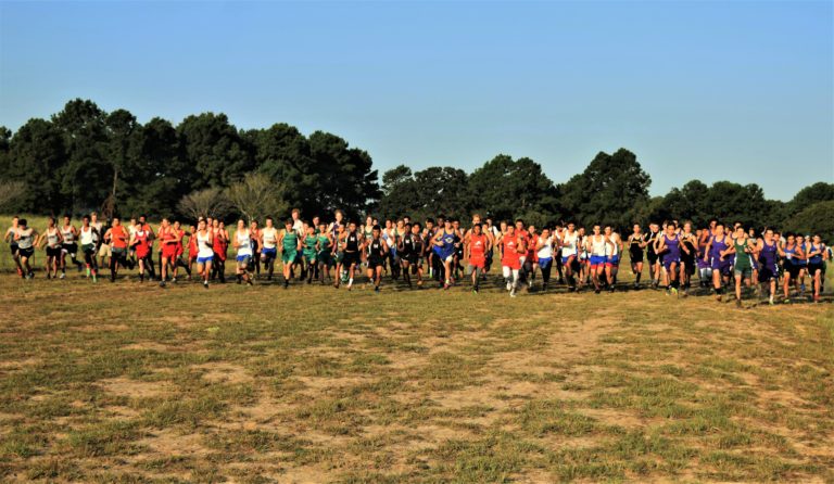 Area Teams, Individuals Show Well at Grapeland Cross Country Meet