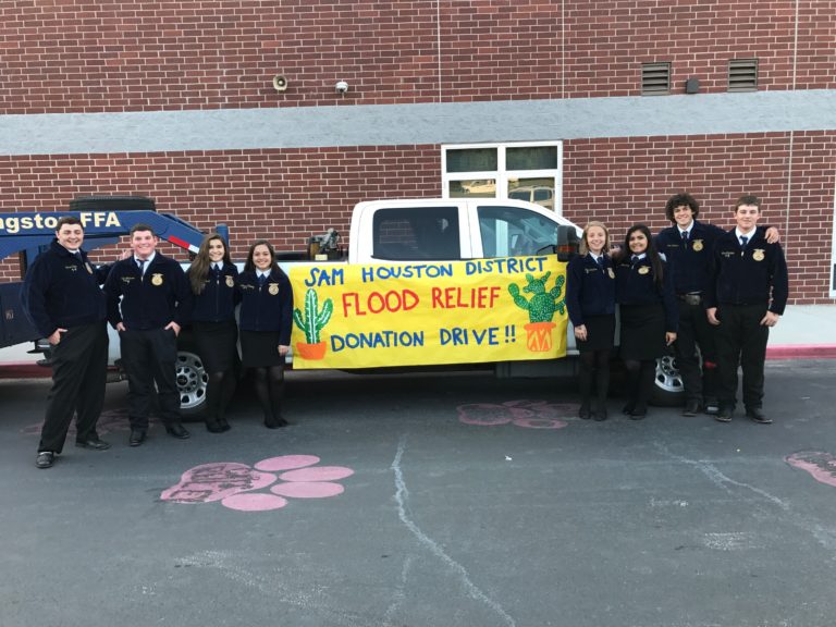 Latexo FFA Collects Donations for Hurricane Relief