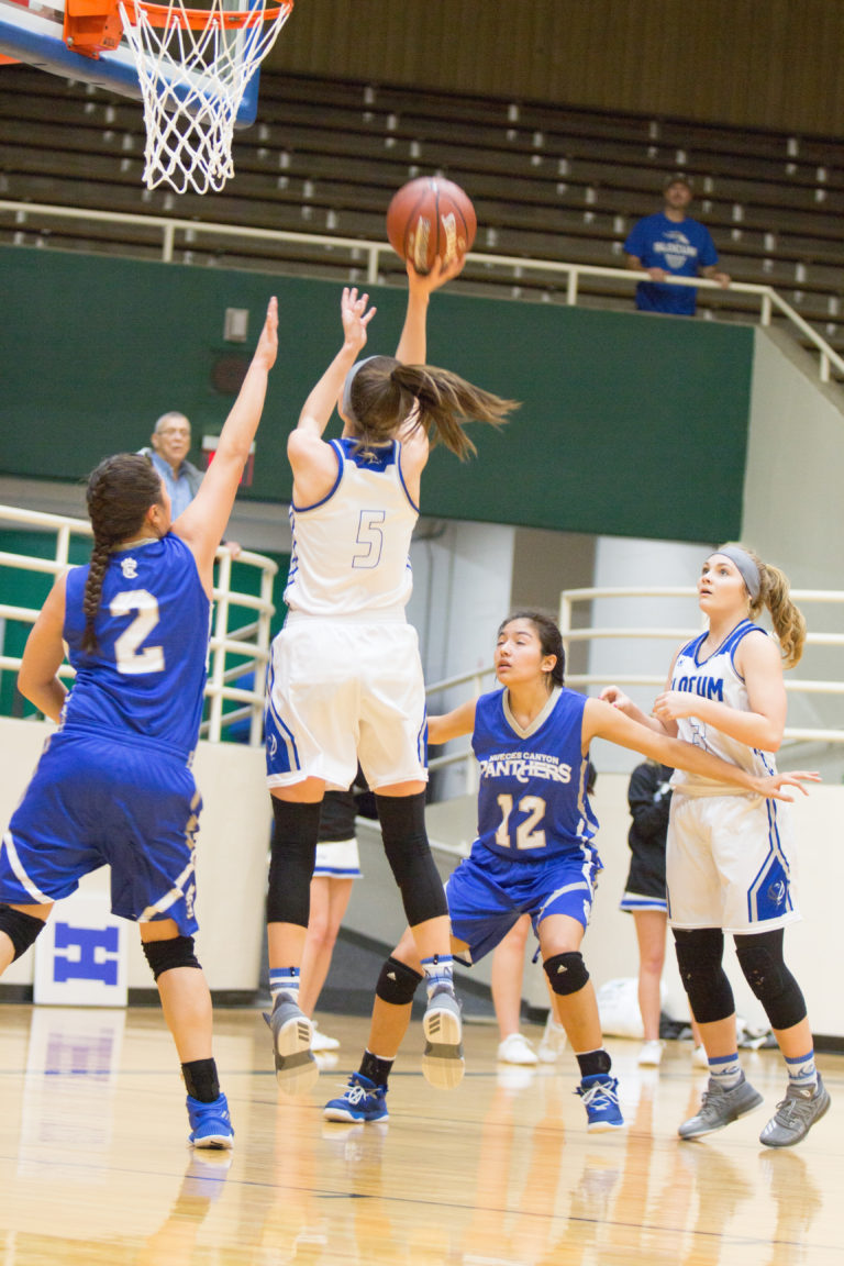 Lady Mustangs Trample Lady Panthers, 84-46
