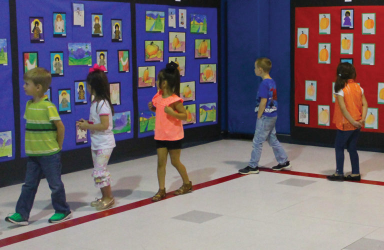 Elkhart Elementary Holds Annual Art Show