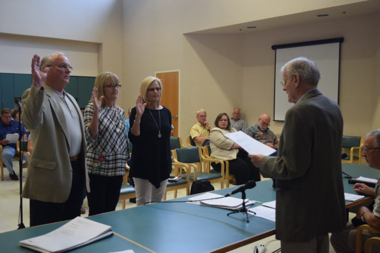 New Board Members Sworn-in to HCHD