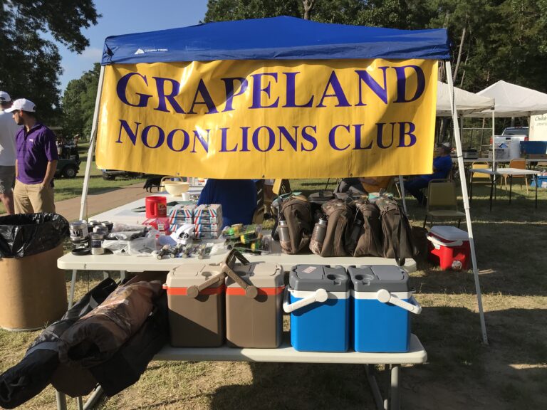 Grapeland Noon Lions Club Postpones Annual Golf Tournament