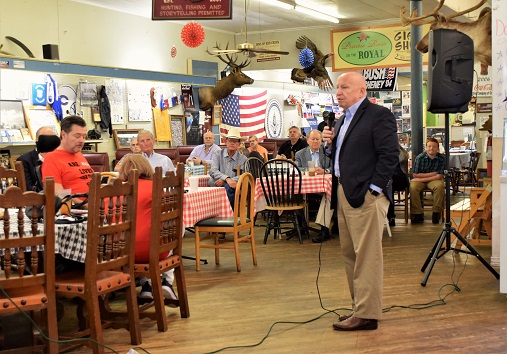Rep. Kevin Brady’s Campaign Trail Leads to Crockett