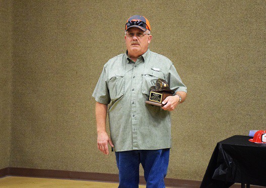 Dickey Retires as Chief of Grapeland VFD after 20 Years