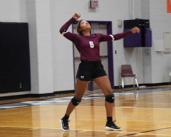 Mihyia Davis Named TSWA All-State in Volleyball