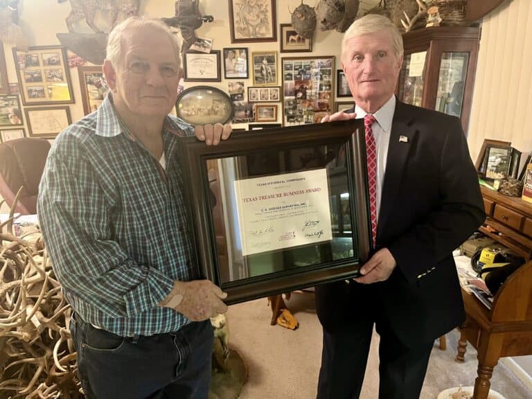 Houston County Recognizes “Chili” Hodges for 50 Years in Business