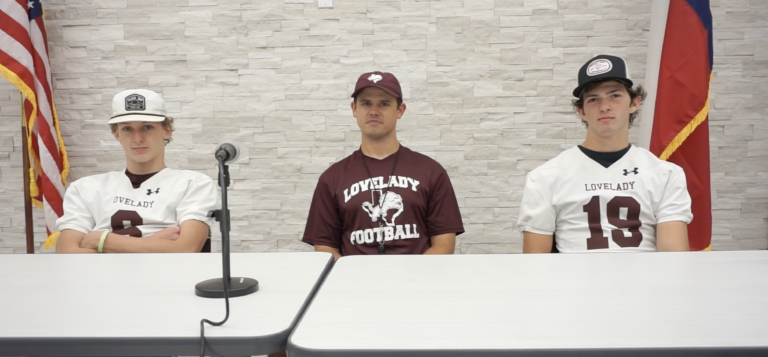 Lovelady Lions After Game Interview 