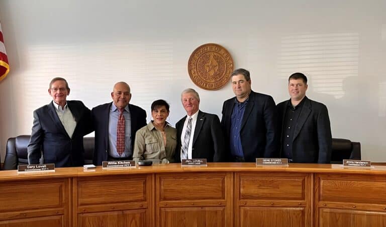 Houston County Commissioners Honor Eustice Kitchen, Announce Support for Border Security