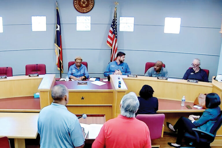 Crockett Council Talks Trash
