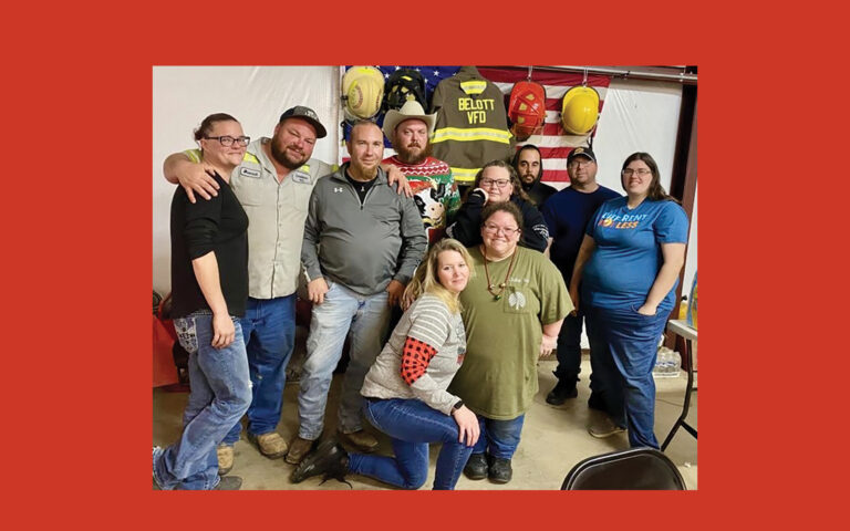 Belott VFD Celebrates New Engine