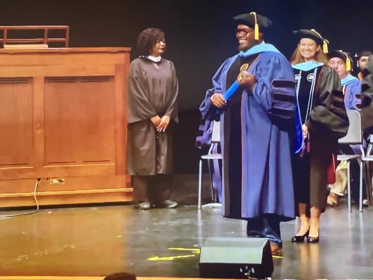 Crockett Coach Earns Doctorate, Hopes To Inspire Students