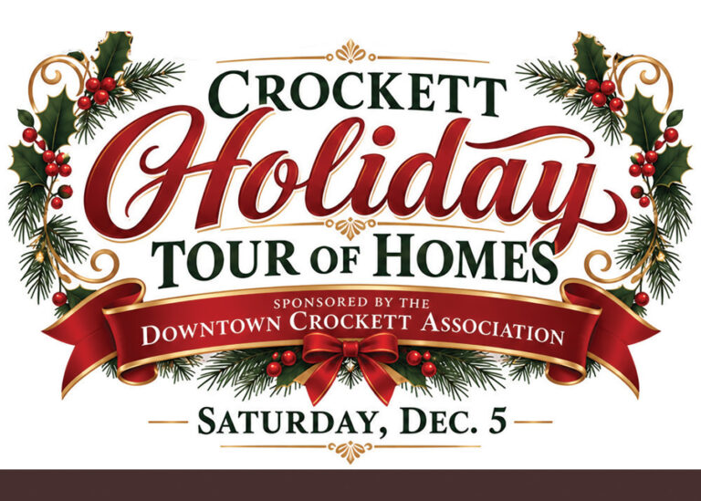 Crockett Holiday Tour of Homes Set for December